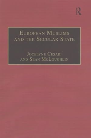 Imagen del vendedor de European Muslims and the Secular State a la venta por GreatBookPricesUK