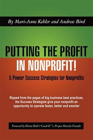 Imagen del vendedor de Putting the Profit in Nonprofit : 5 Power Success Strategies for Nonprofits a la venta por GreatBookPricesUK