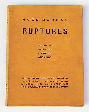 Seller image for Ruptures for sale by Librairie-Galerie Emmanuel Hutin