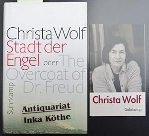 Stadt der Engel oder The overcoat of Dr. Freud + Verlagswerbug: Ch. Wolf bei Suhrkamp -