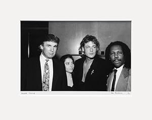 Seller image for Donald Trump, Christine Oxenberg, Milan and Nile Rodgers, NYC for sale by Peter Harrington.  ABA/ ILAB.