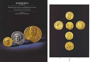 Seller image for ATHENA FUND II - Sales Catalogue by Sotheby's - Important Greek and Roman Coins - NFA Numismatic Fine Arts - Merrill-Lynch Investment Fund - HARDBOUND DELUXE EDITION for sale by Ancient Numismatic Enterprise