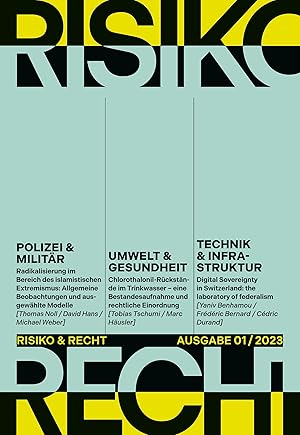 Bild des Verkufers fr Risiko & Recht 01/2023 zum Verkauf von moluna