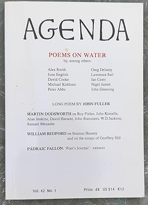 Seller image for Poems On Water: 42/1 for sale by Shore Books