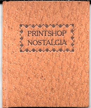 PRINTSHOP NOSTALGIA, CARTOONS Old Days in the Print Shop.