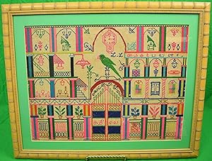 Parrot Under A Clock Tower