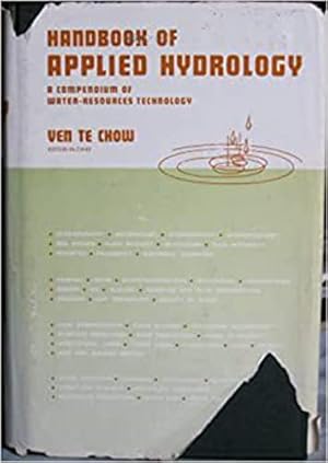 Immagine del venditore per Handbook of Applied Hydrology: A Compendium of Water-resources Technology venduto da -OnTimeBooks-