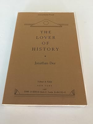 Seller image for The Lover of History (Uncorrected Proof) for sale by Brothers' Fine and Collectible Books, IOBA