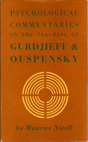 Bild des Verkufers fr PSYCHOLOGICAL COMMENTARIES ON THE TEACHINGS OF GURDJIEFF AND OUSPENSKY: VOLUME 5 zum Verkauf von By The Way Books