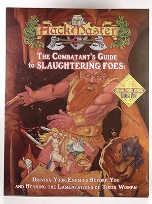 Bild des Verkufers fr HackMaster: The Combatant's Guide to Slaughtering Foes zum Verkauf von Chris Korczak, Bookseller, IOBA