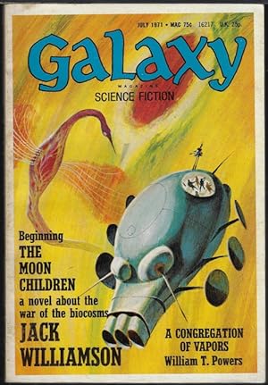 Seller image for GALAXY Science Fiction: July - August, Aug. 1971 ("The Moon Children") for sale by Books from the Crypt