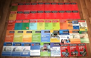 49 Bücher - DUDEN, Schülerduden, Schulwissen, Lexikon, Wörterbuch, Schülerhilfen.