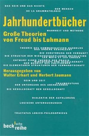 Imagen del vendedor de Jahrhundertbcher: Groe Theorien von Freud bis Luhmann a la venta por Gerald Wollermann