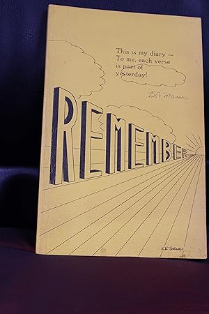 Seller image for Remember for sale by Wagon Tongue Books