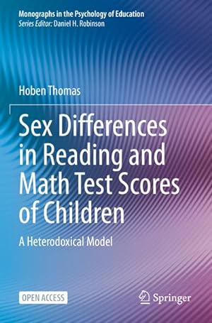 Seller image for Sex Differences in Reading and Math Test Scores of Children for sale by BuchWeltWeit Ludwig Meier e.K.