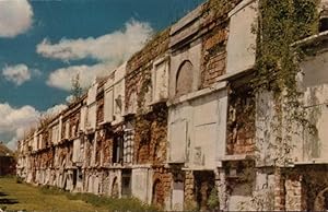 Imagen del vendedor de graveyard postcard: Vaults of Old St. Louis Cemetery, New Orleans a la venta por Mobyville
