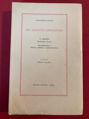 Bild des Verkufers fr Del Dialetto Napoletano. zum Verkauf von Plurabelle Books Ltd