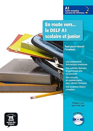 Imagen del vendedor de En route vers. le delf A2 scolaire et junior +CD a la venta por Imosver