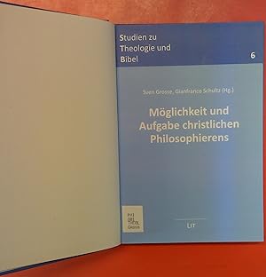 Image du vendeur pour Mglichkeit und Aufgabe christlichen Philosophierens mis en vente par biblion2