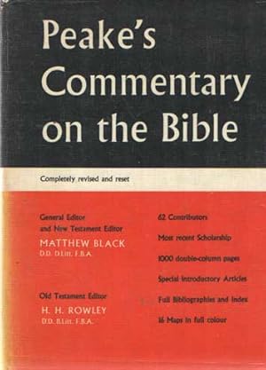 Seller image for Peake's Commentary on the Bible for sale by Bij tij en ontij ...