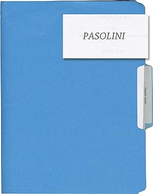 Pasolini (Original screenplay for the 2014 film, from the archive of screenwriter Christ Zois)