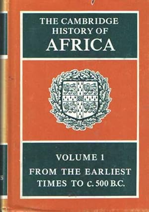 The The Cambridge History of Africa - 8 Volumes (complete)