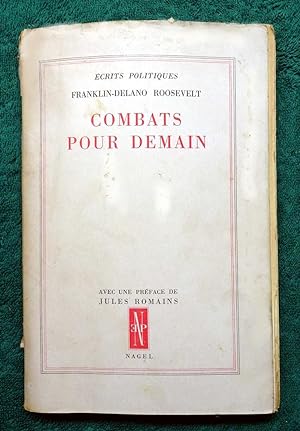 Seller image for Combats pour Demain. Prface de Jules Romains. for sale by E. & J.L  GRISON