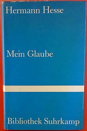 Imagen del vendedor de Mein Glaube (21.-30.Tsd.) a la venta por biblion2