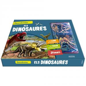 Bild des Verkufers fr DESCOBREIXO ELS DINOSAURES. TAULER MAGNETIC zum Verkauf von La Casa de los Libros