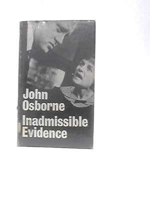 Image du vendeur pour Inadmissible Evidence mis en vente par World of Rare Books