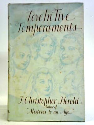 Bild des Verkufers fr Love in Five Temperaments zum Verkauf von World of Rare Books