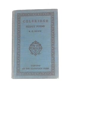 Bild des Verkufers fr Coleridge, Select Poems zum Verkauf von World of Rare Books