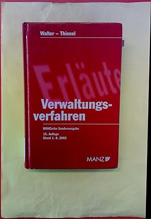 Bild des Verkufers fr Die sterreichischen Verwaltungsverfahrensgesetze. - Samt Zustellgesetz, Agrarverfahrensgesetz, Dienstrechtsverfahrensgesetz und den wichtigsten Durchfhrungsverordnungen und Staatsvertrgen. Manzsche Gesetzesausgaben Sonderausgabe Nr. 12 zum Verkauf von biblion2