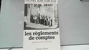 Imagen del vendedor de Les rglements de comptes (septembre 1944-janvier 1945) a la venta por JLG_livres anciens et modernes