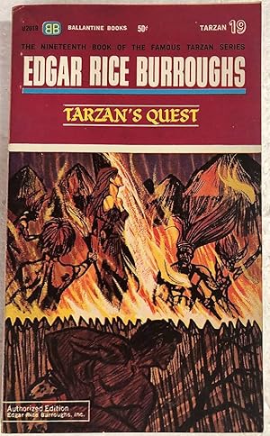 Immagine del venditore per Tarzan's Quest venduto da BOOKQUEST