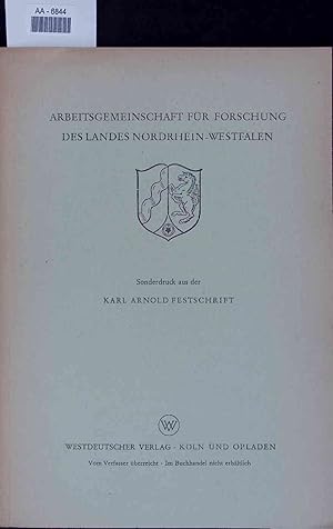 Image du vendeur pour Die Arbeit als Raum der Wortschpfung. AA-6844. Sonderdruck aus der Karl Arnold Festschrift mis en vente par Antiquariat Bookfarm