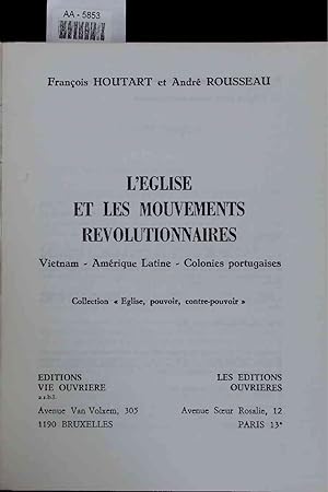 Bild des Verkufers fr L'Eglise et les Mouvements Revolutionnaires. AA-5853 zum Verkauf von Antiquariat Bookfarm
