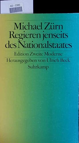 Bild des Verkufers fr Regieren jenseits des Nationalstaates. zum Verkauf von Antiquariat Bookfarm