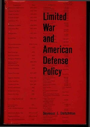 Bild des Verkufers fr Limited War and American Defense Policy. zum Verkauf von Antiquariat Bookfarm