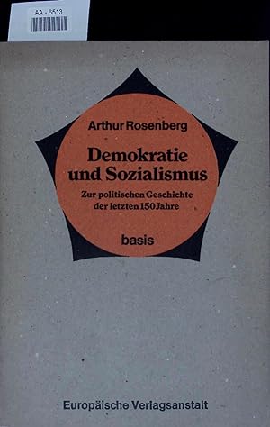 Bild des Verkufers fr Demokratie und Sozialismus. AA-6513 zum Verkauf von Antiquariat Bookfarm