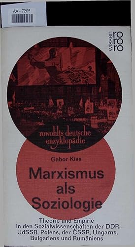 Bild des Verkufers fr Marxismus als Soziologie. AA-7205 zum Verkauf von Antiquariat Bookfarm