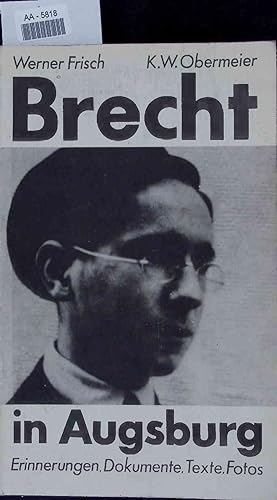 Bild des Verkufers fr Brecht in Augsburg. AA-5818 zum Verkauf von Antiquariat Bookfarm