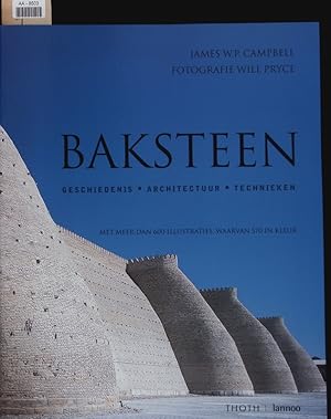 Bild des Verkufers fr Baksteen. Geschiedenis, architectuur, technieken. zum Verkauf von Antiquariat Bookfarm