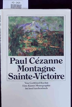 Bild des Verkufers fr Paul Cezanne. Montagne Sainte-Victoire. zum Verkauf von Antiquariat Bookfarm