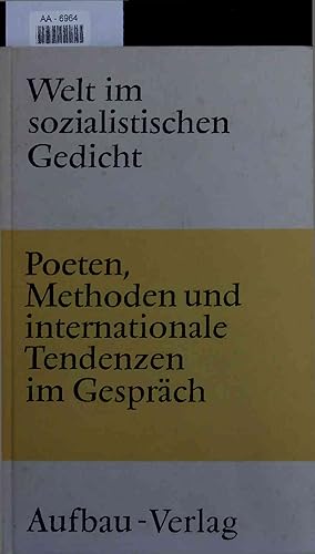 Imagen del vendedor de Welt im sozialistischen Gedicht. AA-6964 a la venta por Antiquariat Bookfarm