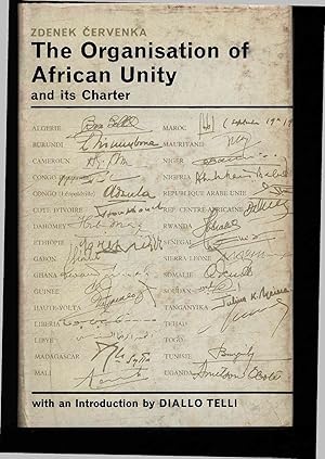 Bild des Verkufers fr The organisation of African unity and its charter. zum Verkauf von Antiquariat Bookfarm