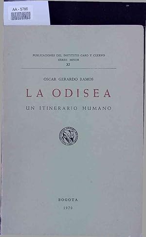 Seller image for La Odisea un Itinerario Humano. AA-5766 for sale by Antiquariat Bookfarm