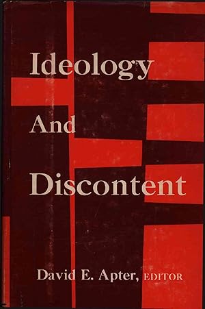 Seller image for Ideology And Discontent. for sale by Antiquariat Bookfarm