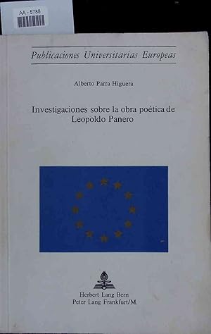 Imagen del vendedor de Investigaciones sobre la obra potica de Leopoldo Paero. AA-5788 a la venta por Antiquariat Bookfarm
