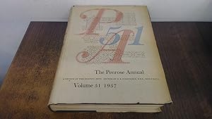 Immagine del venditore per The Penrose Annual: Volume 51 1957 venduto da BoundlessBookstore